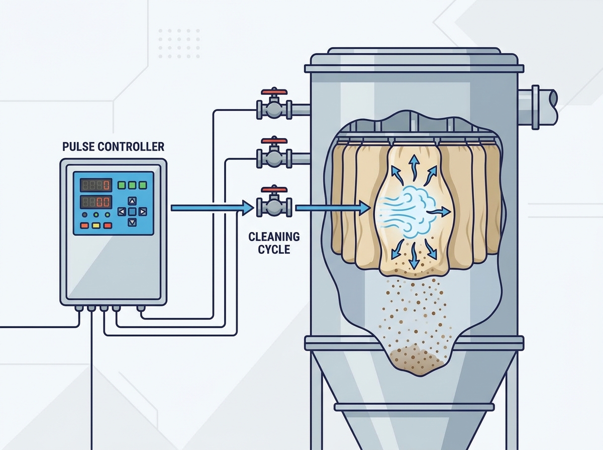 dust collector pulse controller
